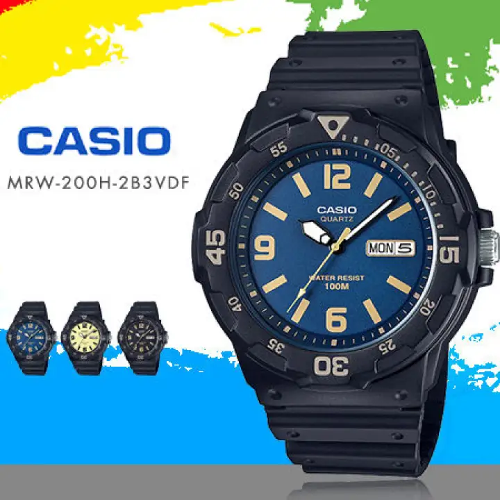 jam casio mrw 200h