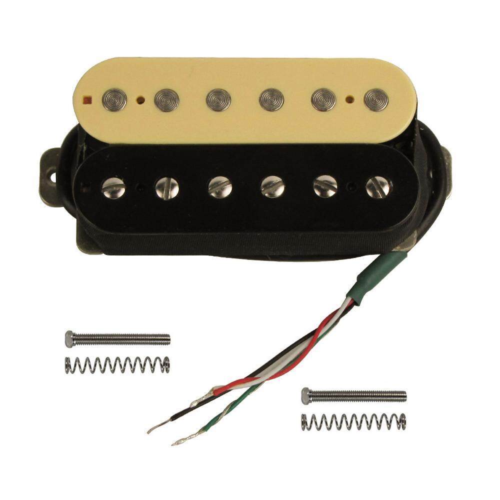 FLEOR Alnico 5 Humbucker รถกระบะ Double COIL กีต้าร์ไฟฟ้า Pickup ZEBRA คอหรือสะพานรถกระบะเลือกสำหรับ FD