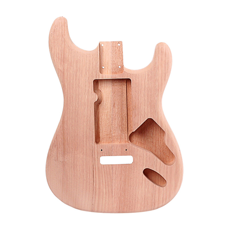Gitar Elektrik St Badan Walnut Merah Gitar Diy Aksesori Warna Kayu Semulajadi Malaysia