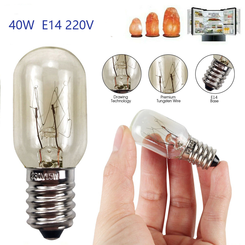 Jmax fridge bulb 40w e14 tubular lamp / salt rock lamp bulb / freezer /cooker hood light 盐晶灯 warm white light
