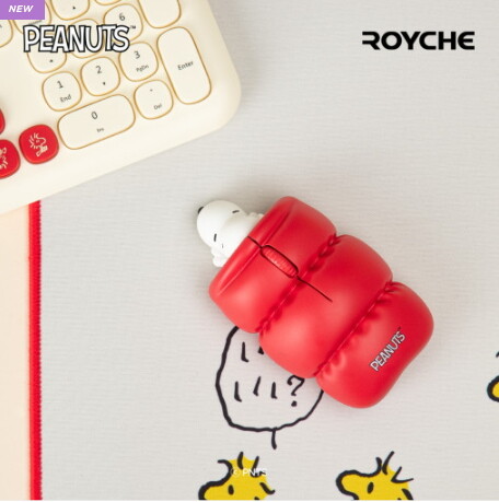 Chuột không dây Bluetooth hình snoopy đậu phộng