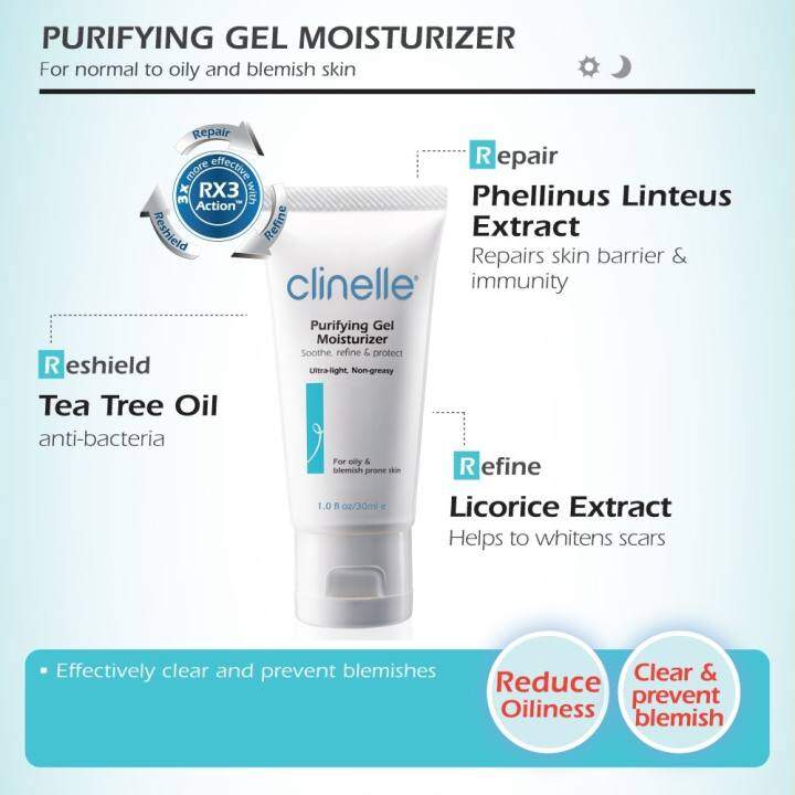 clinelle moisturizer