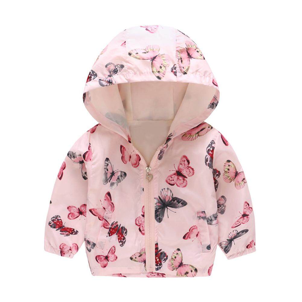 Star Mall Kids Clothes Children Girl Boy Hooded Jacket Printing Hoodies Zipper Coat By Star Mall