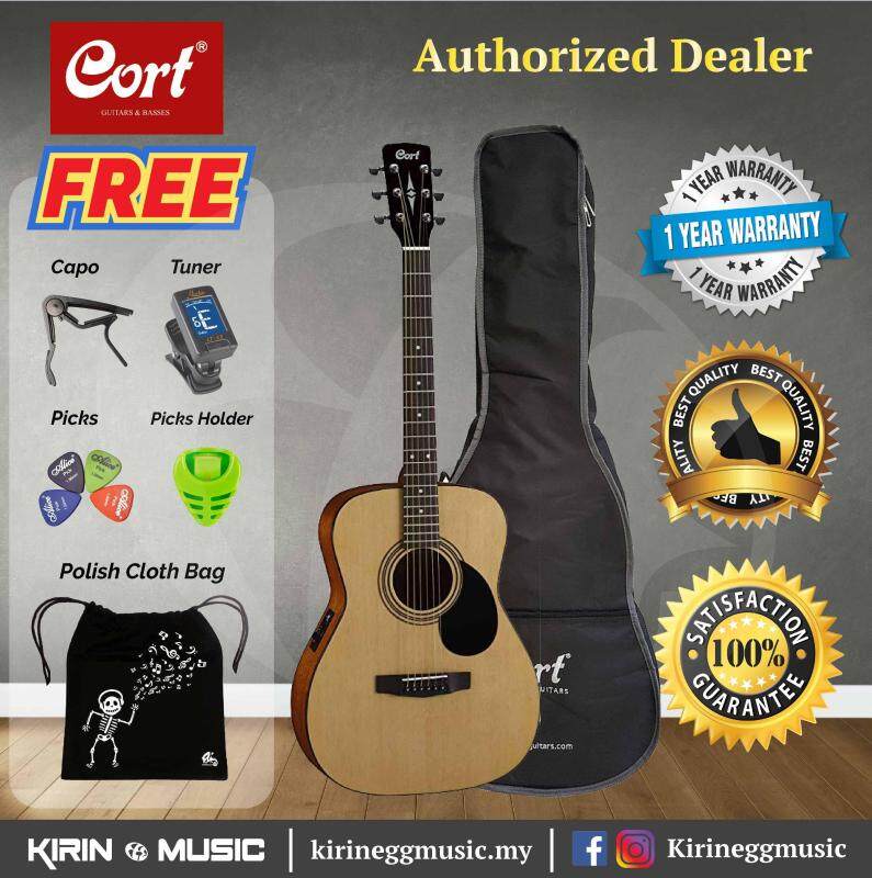 Cort AF510 EQ Acoustic Guitar (Folk Size) Malaysia
