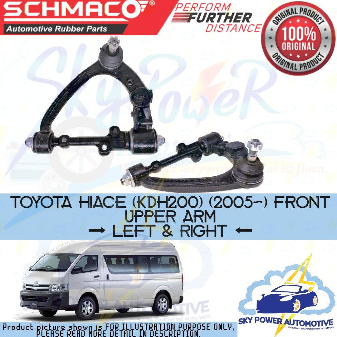 TOYOTA HIACE (KDH200) (2005) SCHMACO UPPER ARM (FRONT LEFT & RIGHT