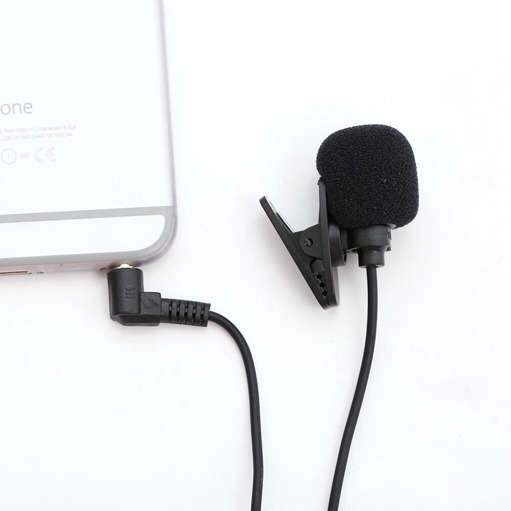 SANHE , COD 1 Micro Giọng Nói Studio Mini 3.5Mm, Máy Tính Để Bàn Máy Tính Xách Tay Kẹp Ve Áo