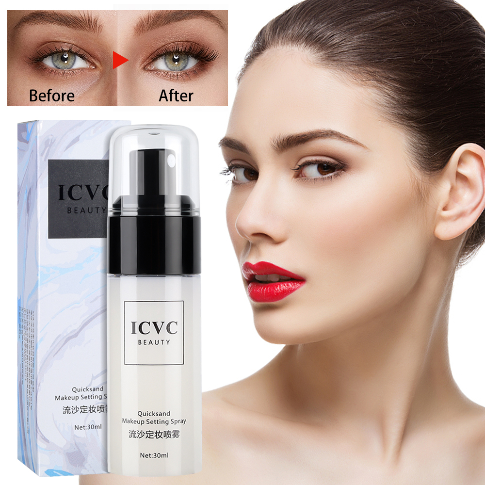 Sáng bóng trang điểm xịt giữ giữ ẩm lâu trôi Foundation Fixer tạo nên phun Galaxy hoàn thiện xịt giữ da mỹ phẩm