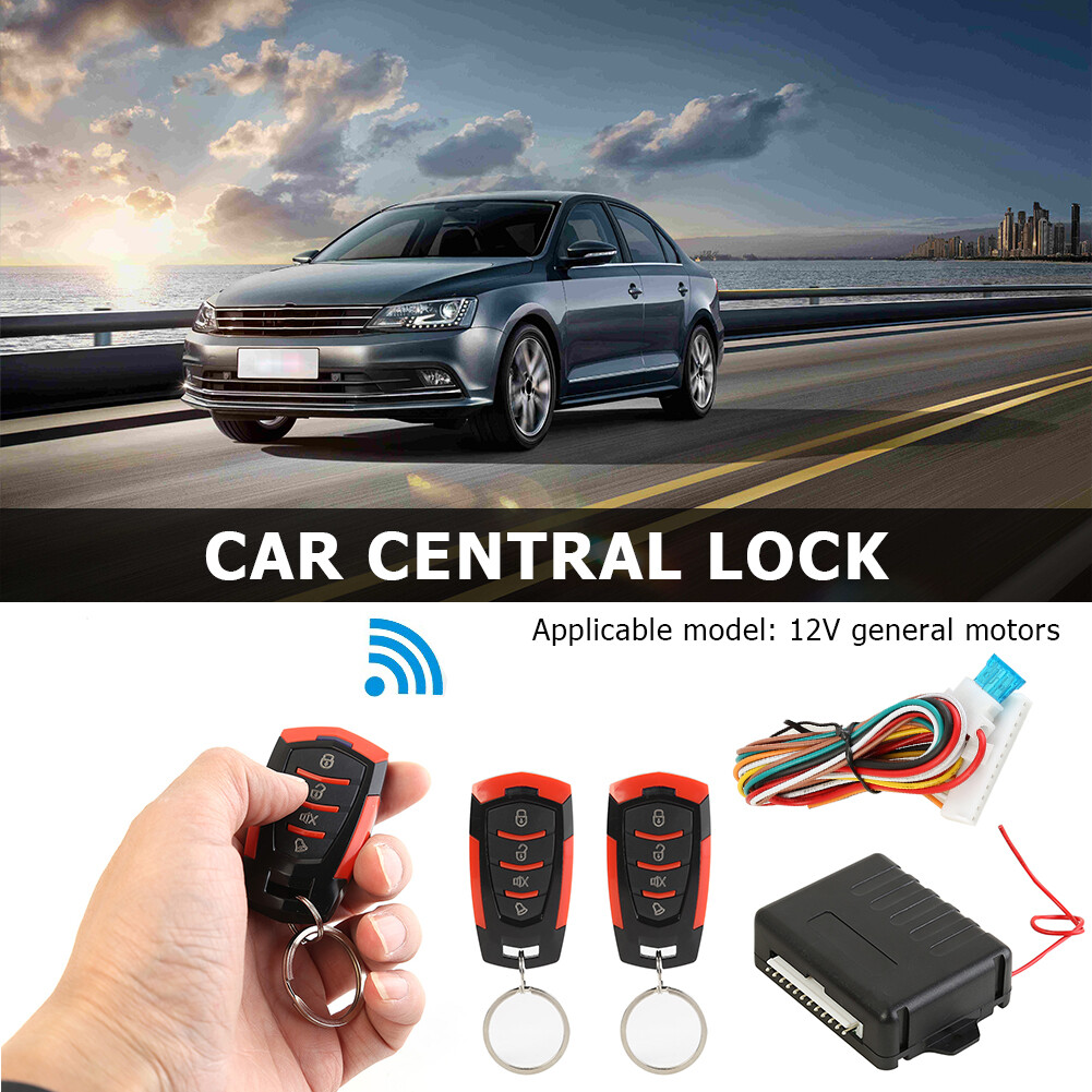 Car Remote Central Door Lock Kit Auto Keyless Entry Alarm System 410/T111