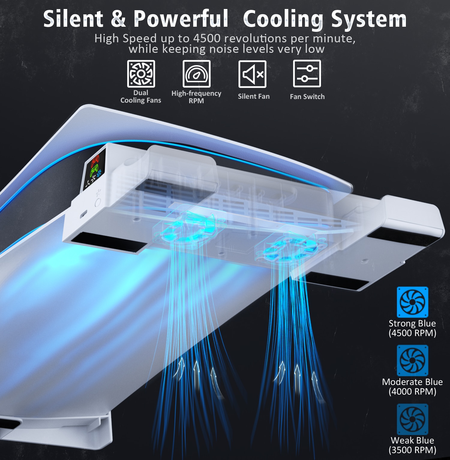 Oivo cho ps5 giao diện điều khiển Đế tản nhiệt ngang ps5 đế đui đèn ps5 Bộ sạc điều khiển cho PlayStation 5 đĩa & phiên bản kỹ thuật số
