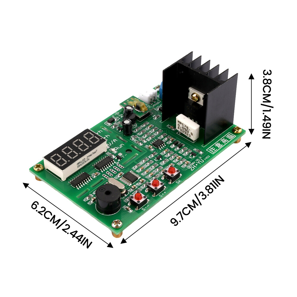 Voktta dc12vzb206 + v1.3 dụng cụ kiểm tra dung lượng pin 18650 Kiểm tra dung lượng pin lithium với kiểm tra kháng nội bộ phụ trợ
