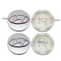 JC | 4 cái nắp Nắp trung tâm trung tâm bánh xe ô tô 57mm phụ kiện Car Care cắt nắp trung tâm vành bánh xe tấm gắn logo ô tô phù hợp với Hyundai Elantra giọng Sonata Tucson Starex Excel ioniq trajet Avante ASLAN Sedan Verna Solaris