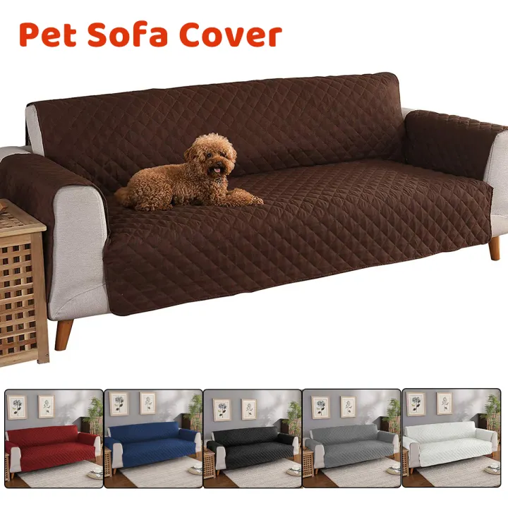 1 2 3 Seater Long Arm Chair Loveseat Sofa Cover Waterproof Pet Furniture Protector With Strap Lazada Singapore 1 2 3 Seater Long Arm Chair Loveseat, Pet Furniture Cover