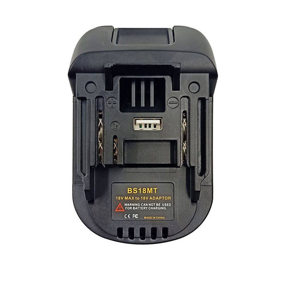 Clmxca universal tool accessories portable converter power adaptor battery adapter bs18mt for bosch 18v to for makita 18v