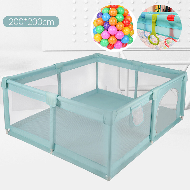 {Free Ocean Balls} FLIPPED Baby Playpen Extra Large Playpen for