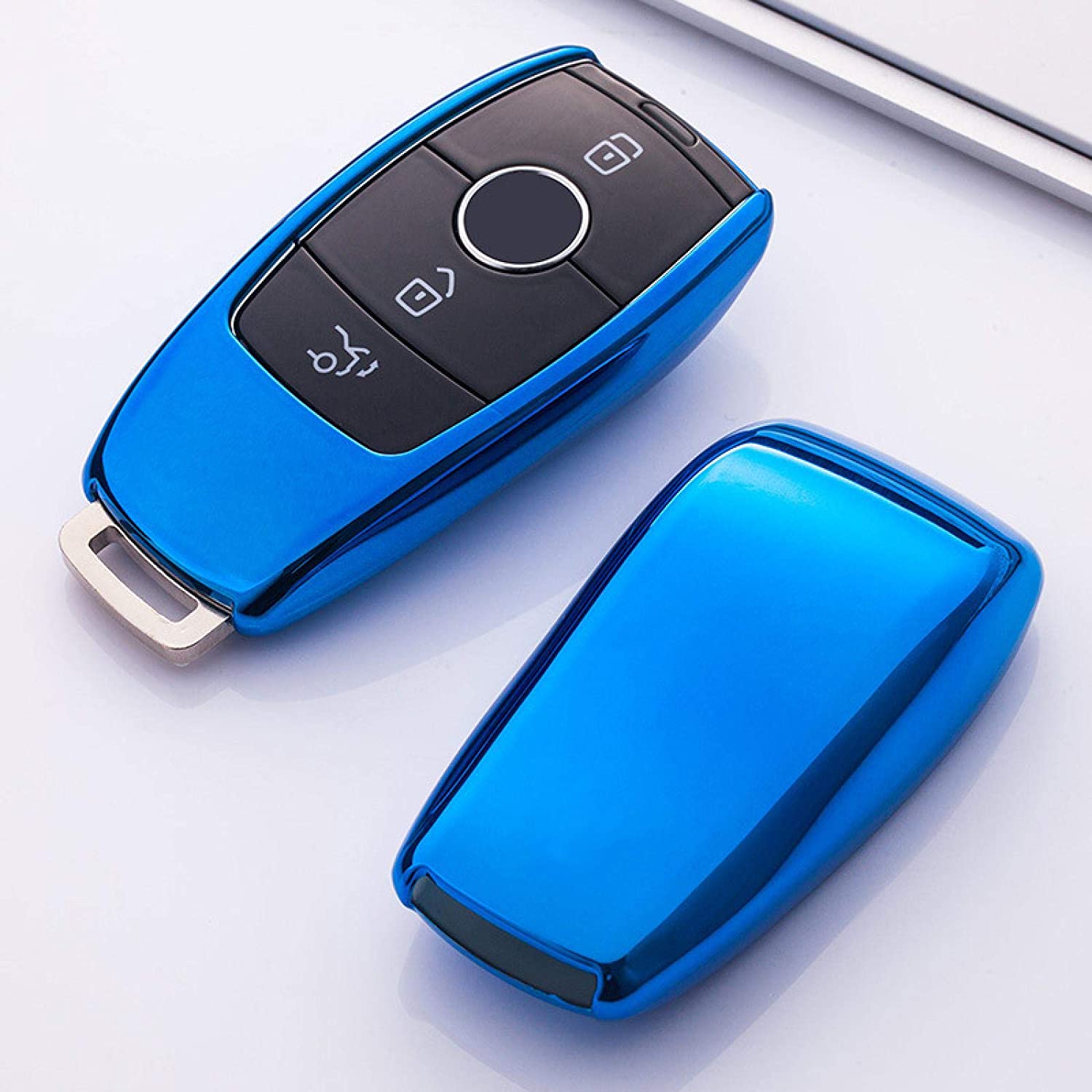 for Car Key Shell,for Car Key Case Cover,for Mercedes Benz 2017 2018 E Serials E300 E200 E220 Maybach S320L S450 S350 E-Black
