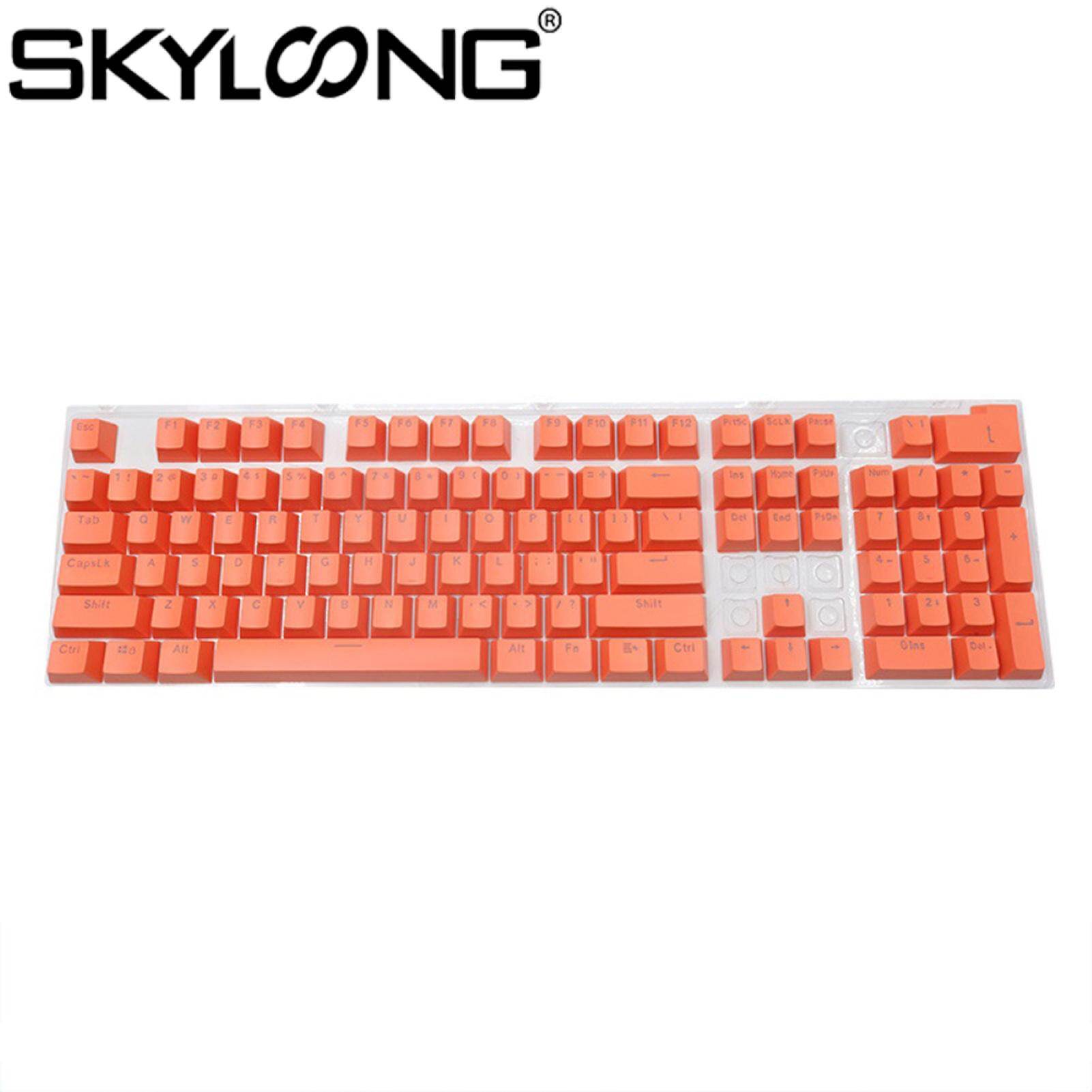 Skyloong skyloong 104 cái/bộ nắp chìa khóa, keycap công thái học abs cao cấp có đèn nền hoặc bàn phím cơ
