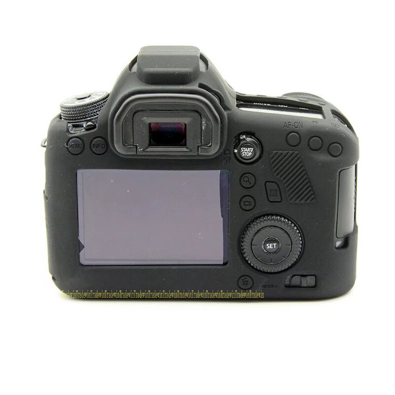 Vỏ máy ảnh bằng cao su silicon mềm cho Canon EOS 6D
