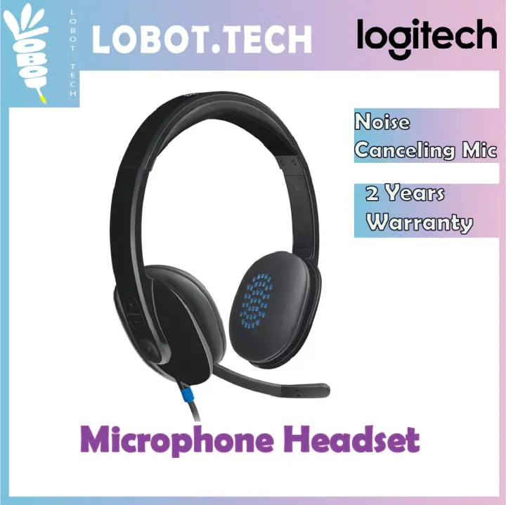 logitech usb headset h540 mic not working