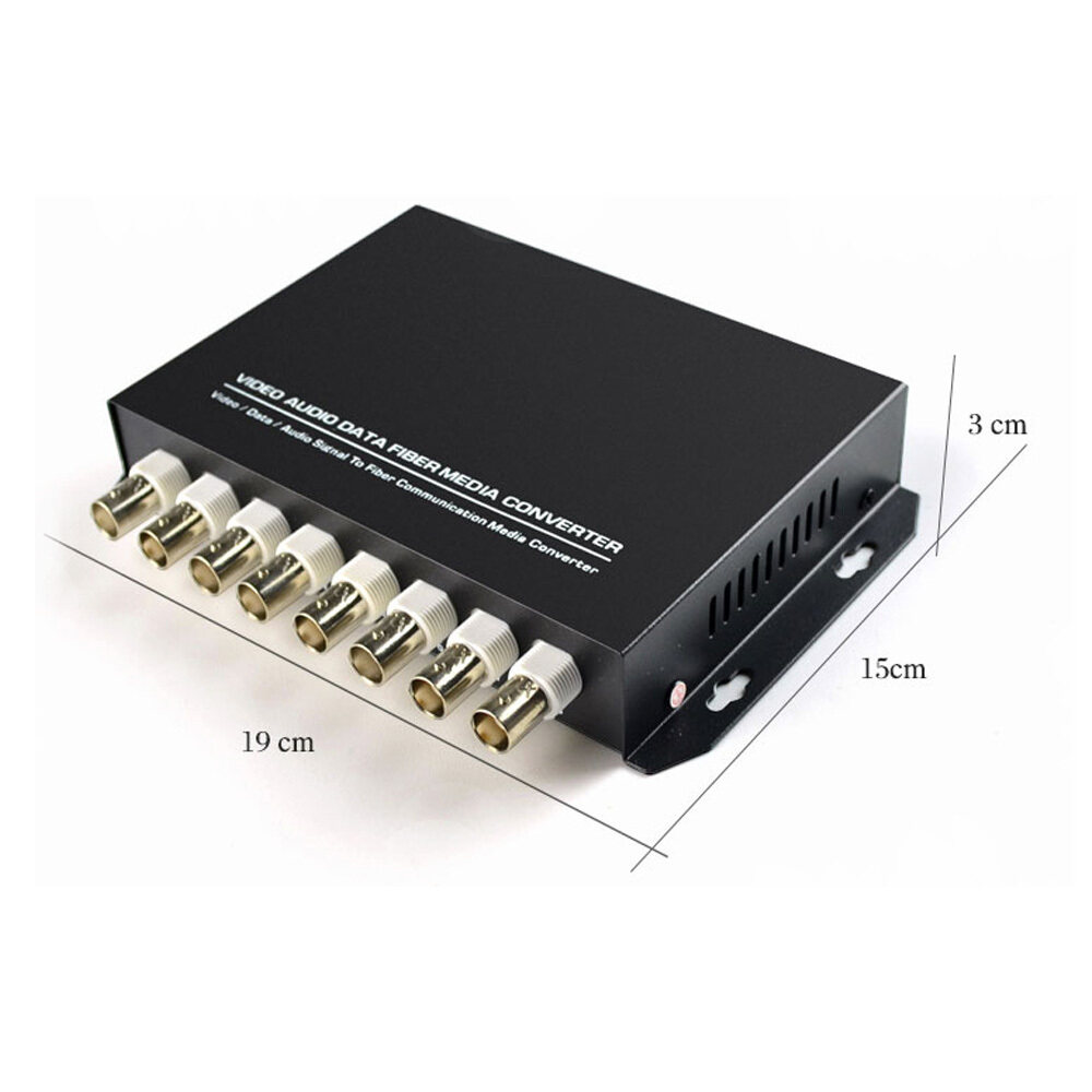 8 digital video optical transmitterreceiver