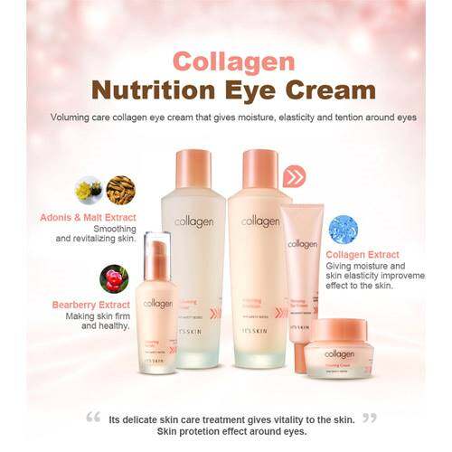[It 'S SKIN] Kem Dưỡng Mắt Collagen Dinh Dưỡng 25Ml