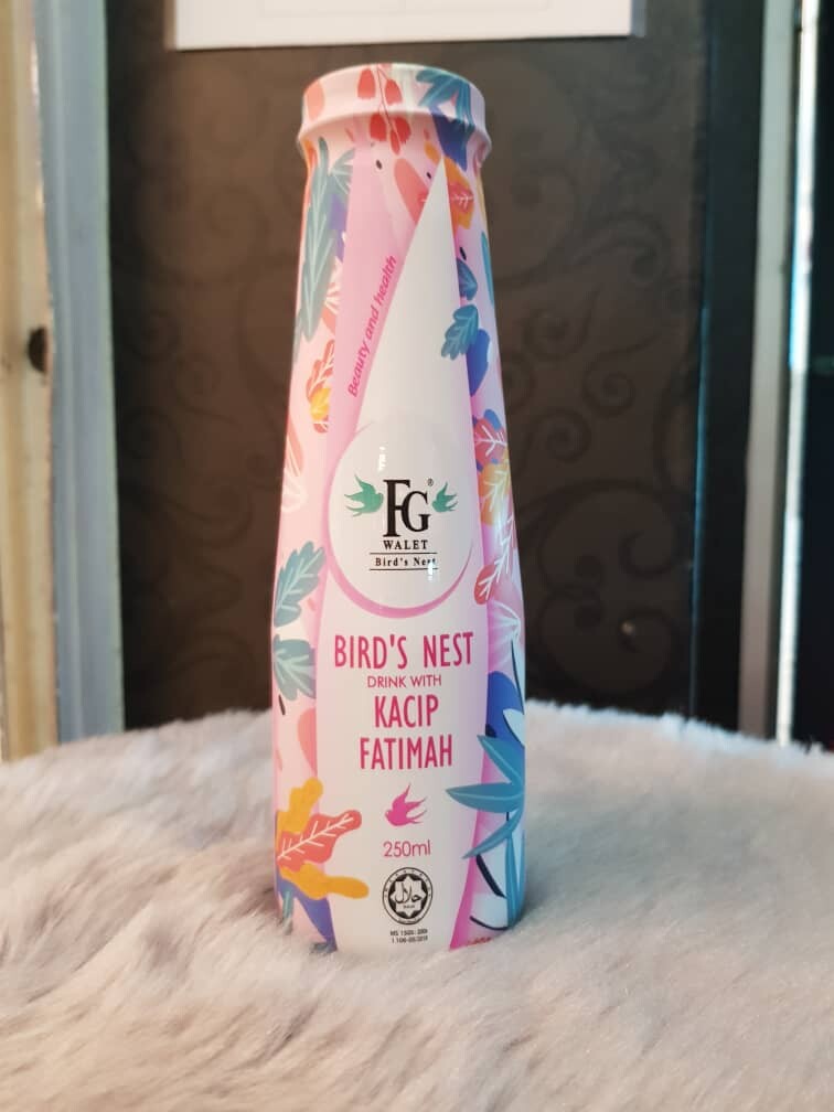 FG WALET BIRD'S NEST DRINK WITH KACIP FATIMAH 250ML Lazada
