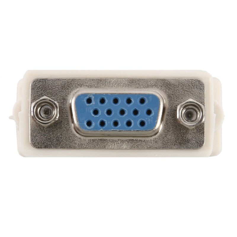 2X DVI male adapter (DVI - D 24 1) to female VGA (15-pin)