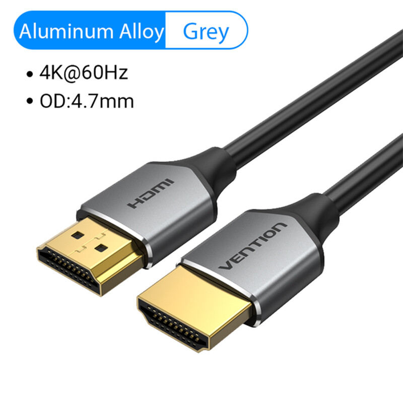Vention 4k hdmi 2.0 cable hdmi to hdmi hdr high speed hdmi cable for splitter extender 1080p for pc gaming ps4 hdtv projector hdmi cable pc to tv hdmi arc cable hdmi 2.0 cable