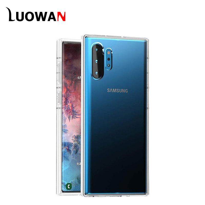 LUOWAN Galaxy Note 10 Plus Case Crystal Clear Ultra-Thin Slim Fit Soft TPU Cover For Samsung Galaxy Note 10 Plus（Clear）