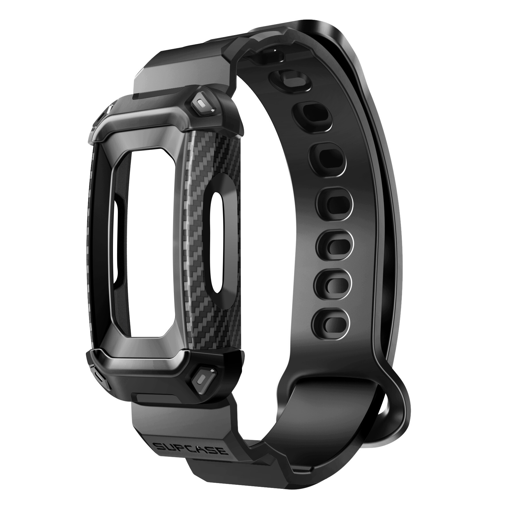 SUPCASE Unicorn Beetle Pro Series Design for Fitbit Inspire 2 (2020 Release) Replacement Bands with Built-in Rugged Protective Case
