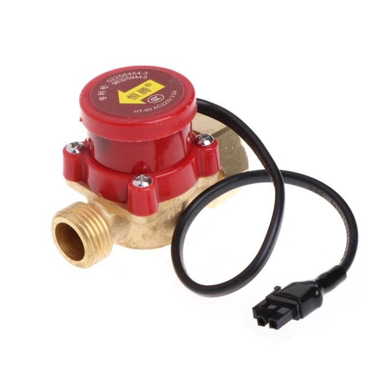 G1/2 Thread Water Flow Sensor Switch Pipe Boosting Pump Automatic Electronic Pump Control for Shower Low Water Pressure