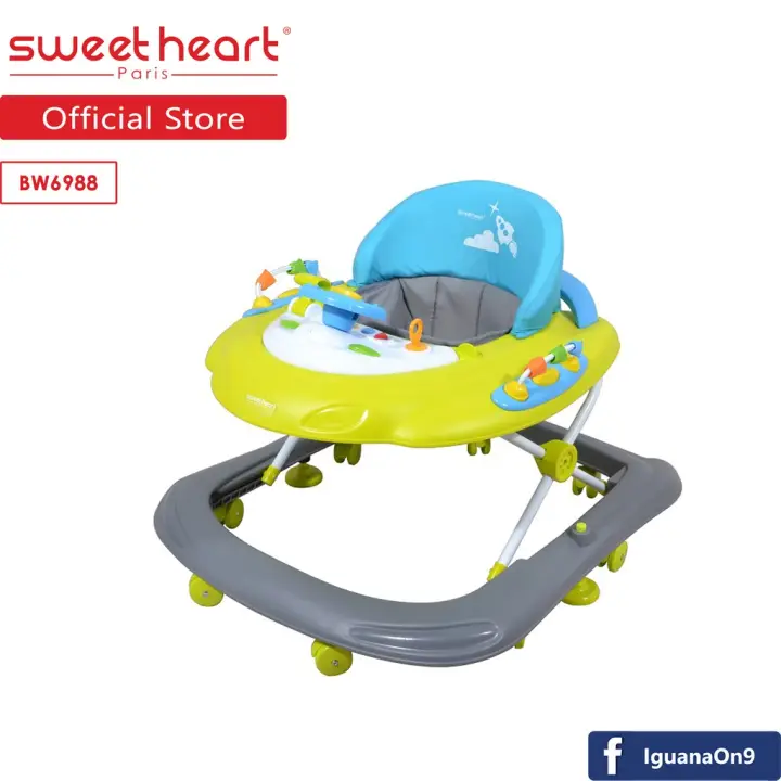 sweet heart paris baby walker
