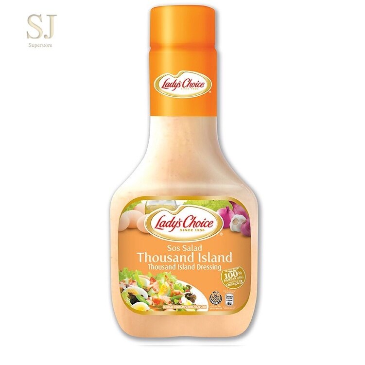 Lady's Choice Salad Dressing Thousand Island /Coleslaw /Fruit Salad