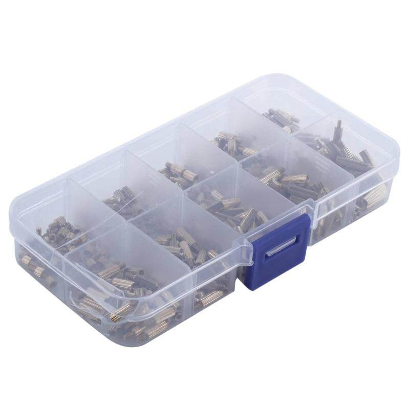 300pcs M2 Male x Female Long Screw Bolt Brass Standoff Spacer Assortment Set