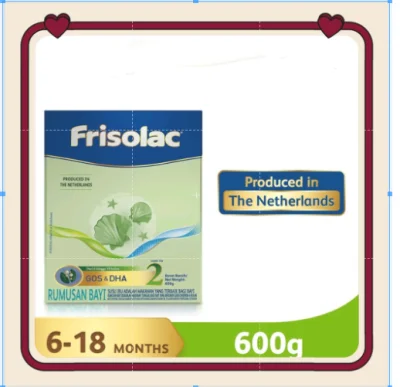 Frisolac Step 2(New Packing) LN2.5 600g (Exp 10/2022)