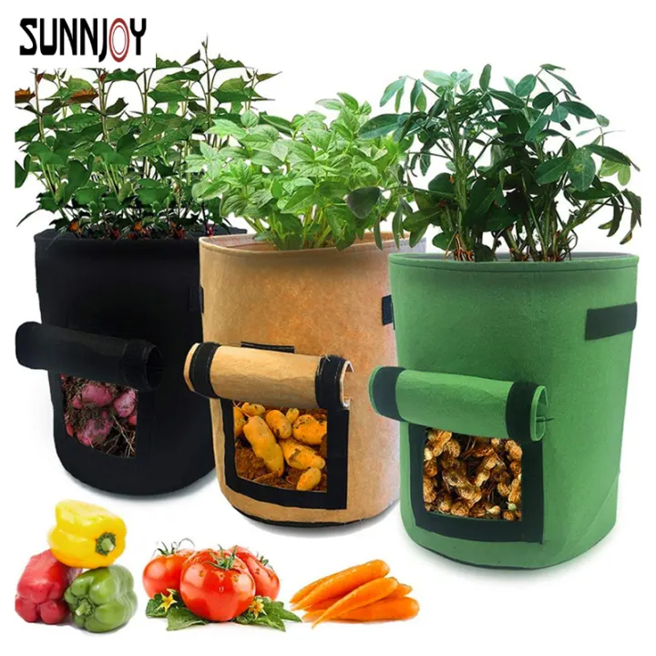 Visible Potato Planter Plant Grow Bag Home Garden Potato Pot Greenhouse Vegetable Growing Bags Vertical Garden Bag Tool Lazada Ph