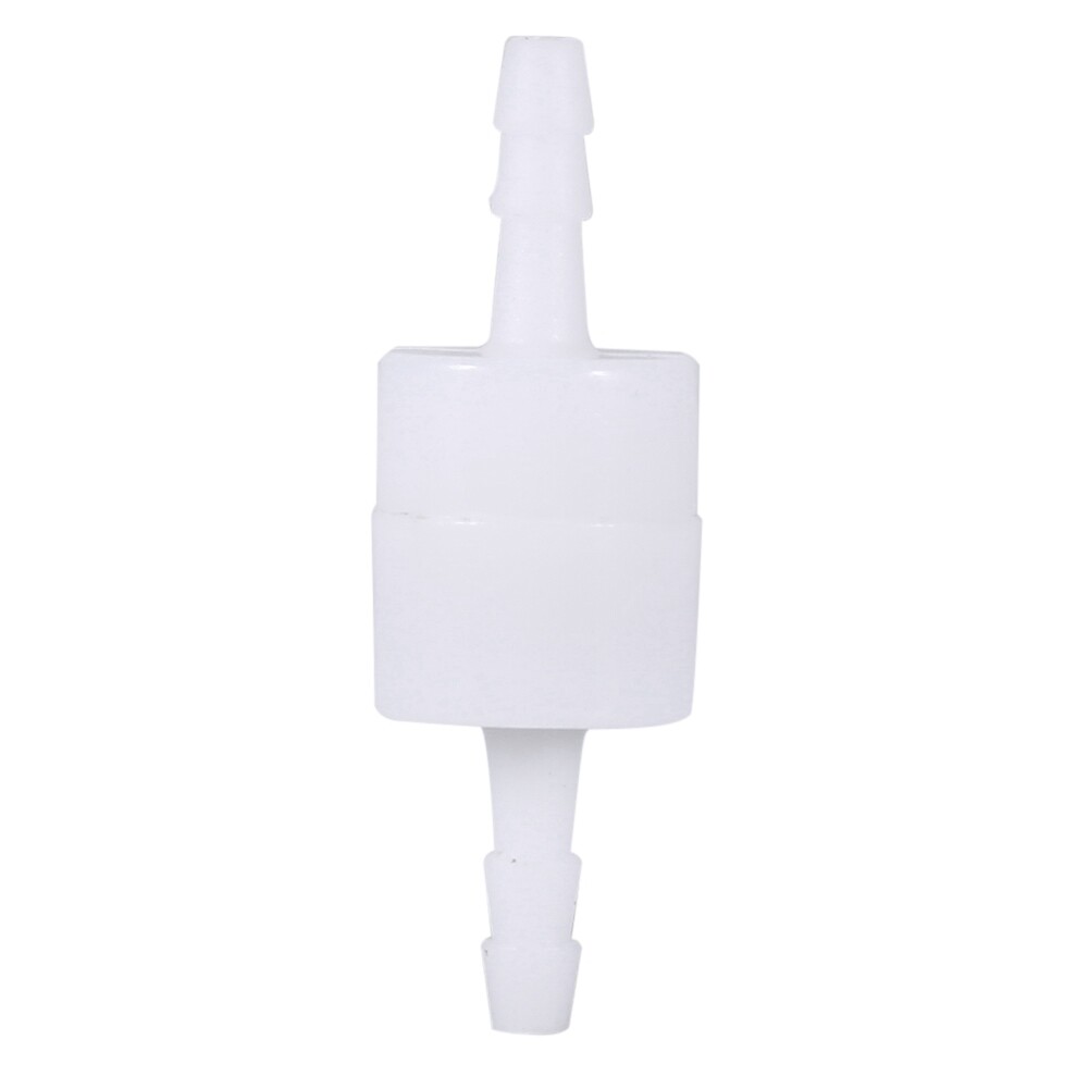 Plastic 1-Way Check Valve Inline Check Valve Plastic 4mm for Gas Air Water