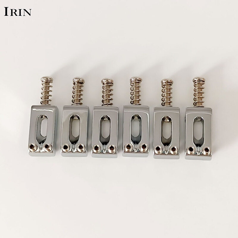 6pcs Guitar Bridge Saddle Rollers Bridge String Saddles Compatible For St Electric Guitar Bass Accessories