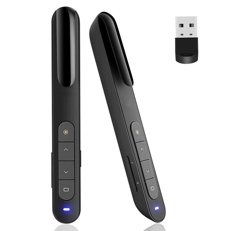 [Mecola] MXU 2.4GHz Wireless Presenter PowerPoint Presentation Remote Control Laser PPT Pen