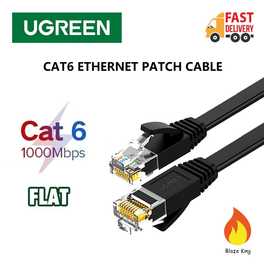 UGREEN Cat 6 Patch Cable 1000 Mbps LAN CABLE Gigabit RJ45