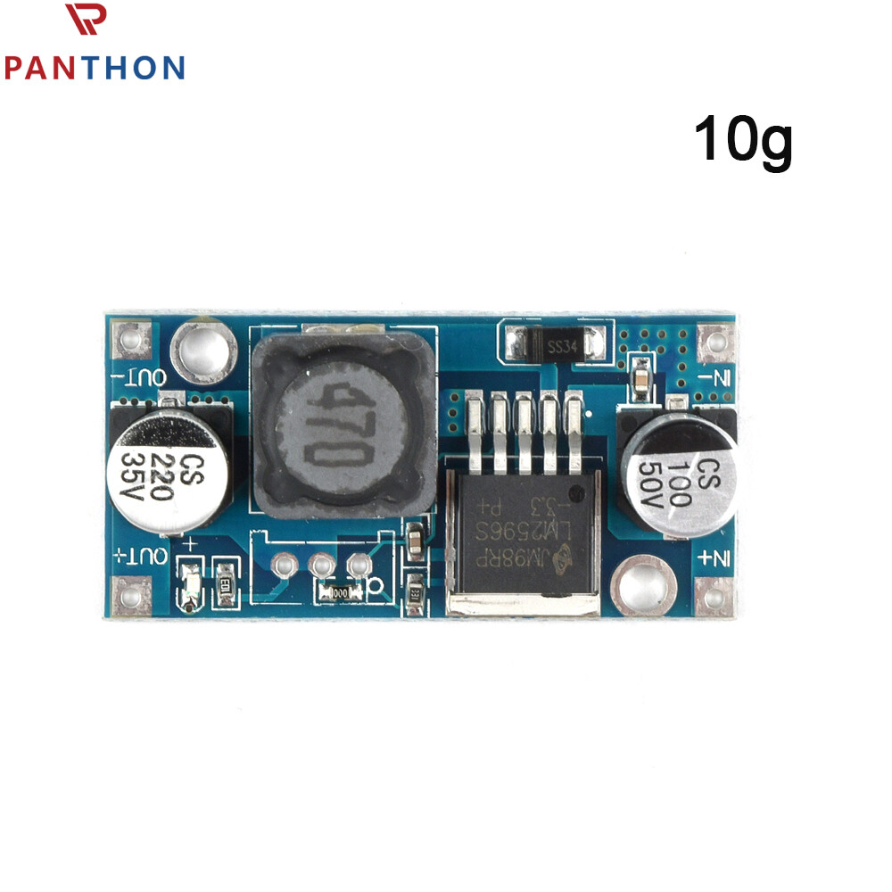 PANTHON LM2596S DC-DC Step-down Power Module Regulator Board Buck Converter High Efficiency Voltage Regulator DIY Power Supply Step-down Module