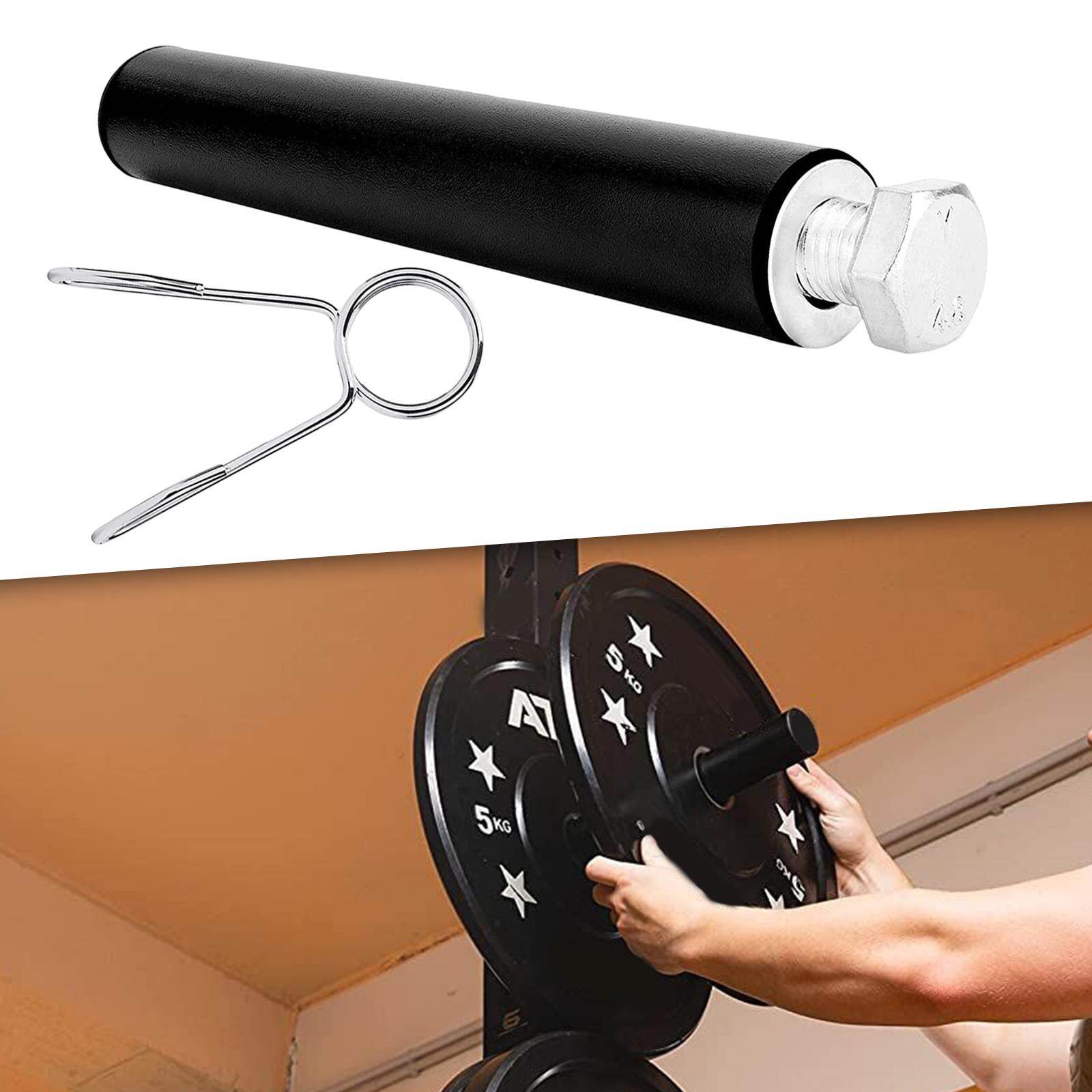 Baoblaze Weight Plate Holder Weight Plate Holder rack Attachment for Cable Pulley System