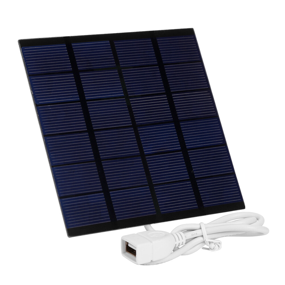 1.5w 6v usb solar panel polysilicon portable diy solar charger generator