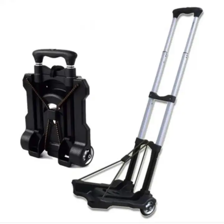 folding luggage trolley aluminium