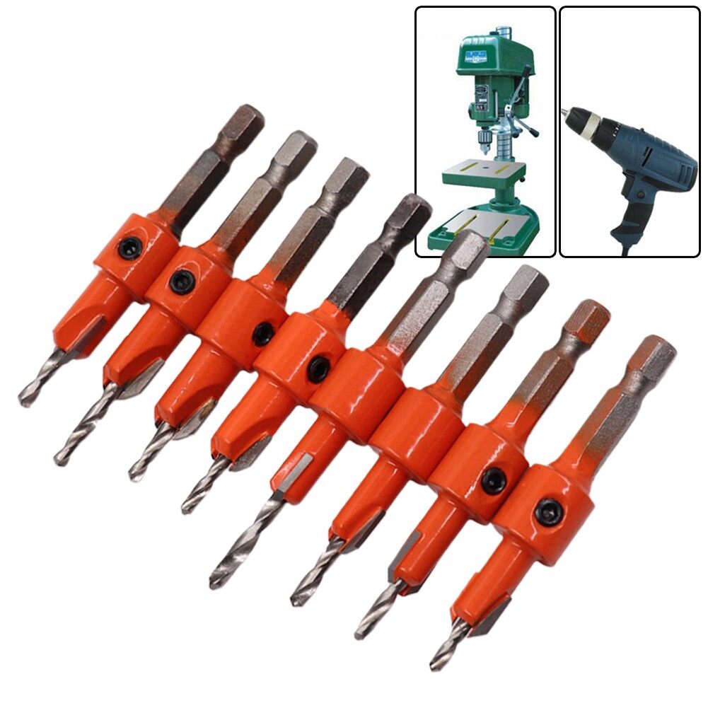 Countersink Drill Bit Woodworking Hex Shank Countersink Drill Bit Salad Drill Step Drill Bit
