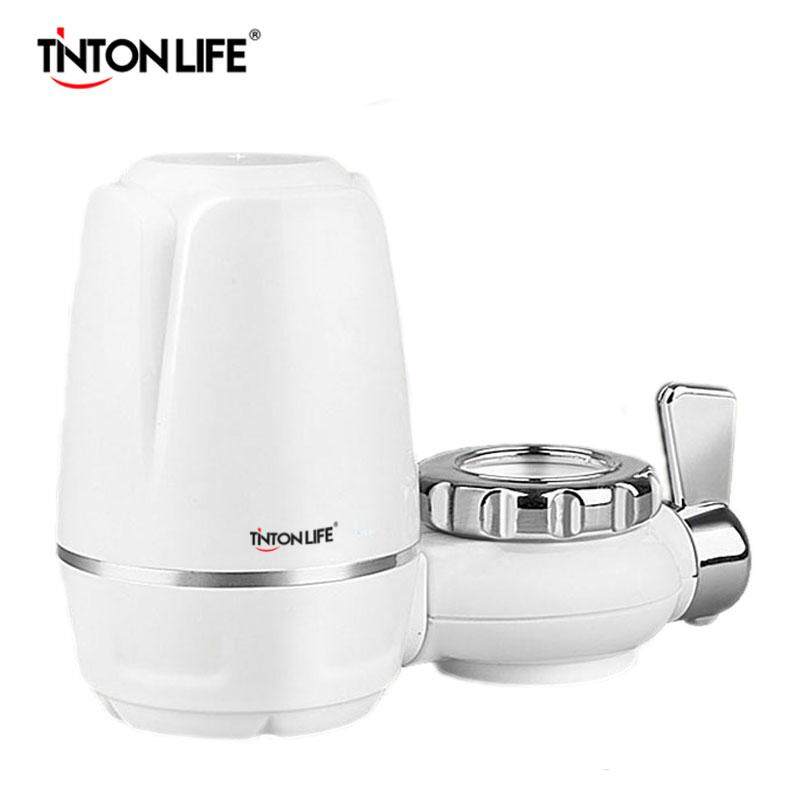 TINTON ĐỜI Nhà Bếp Vòi Lọc Nước máy Lọc Máy Lọc Nước Gia Đình Có Thể Rửa Được Lọc Bằng Gốm Sứ Mini Lọc Nước