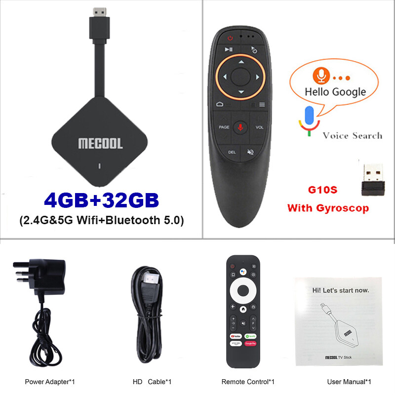 Mecool KD2 Android 11 TV Box Amlogic S905Y4 Quad Core Cortex A35 4K HDR ...