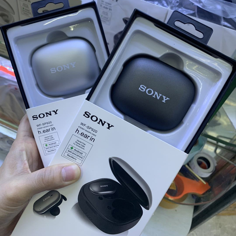 Sony WF-SP920 Bluetooth Earphone Headphone Nirkabel Bluetooth TWS Headset -  Earbuds Peredam Kebisingan Nirkabel dengan kotak pengisi daya | Lazada  Indonesia