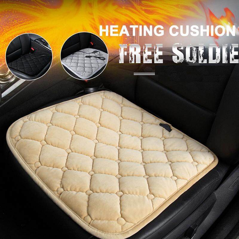Bfmf Koeln De Auto Parts And Vehicles Car Truck Seat Covers Carbon Fiber Heating Plush Car Seat Heater 12v Warm Electric Heating Pad Cushion