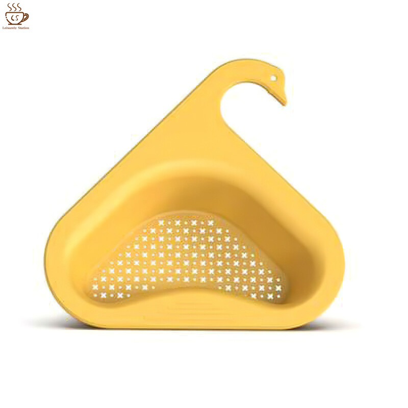 Giỏ Thoát Nước Hình Thiên Nga Chậu Rửa Giỏ Thoát Nước Rau Quả Thông Thường Giỏ Thoát Nước Đa Năng Cho Bồn Rửa Chén Thức Ăn Thừa Nhà Bếp