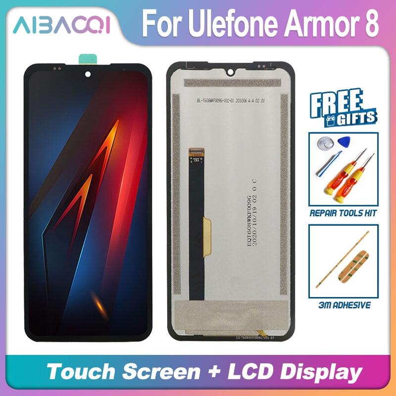 Aibaoqi Brand New Touch Screen+LCD Display+Frame Assembly Replacement For Ulefone Armor 3 3T 5 X5 7 7E 8 8 Pro Phone